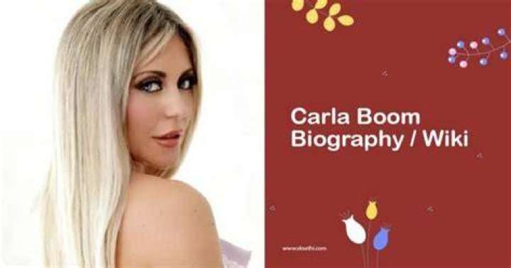 Carla Boom Images celebzbiography.com