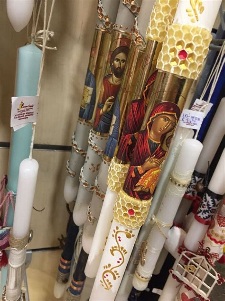 Eastern Orthodox Easter Candle — Blessed Celebration