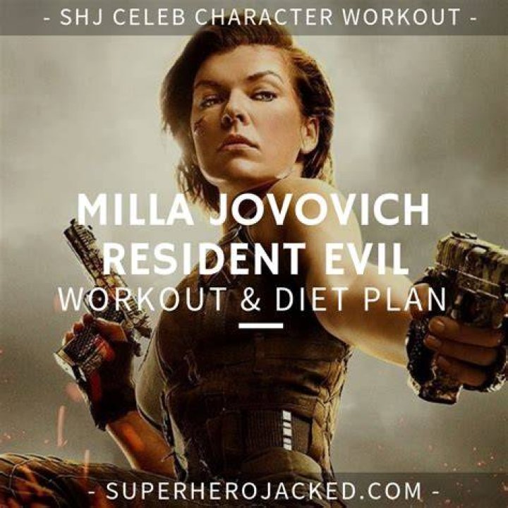 Milla Jovovich Workout Routine